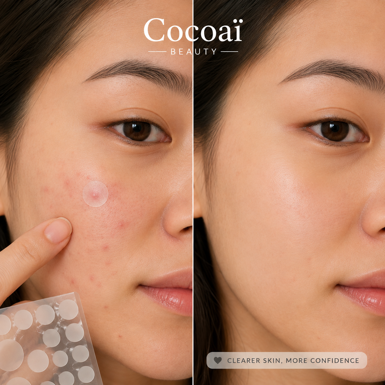 Patchs Anti-Boutons Hydrocolloïde Invisibles | COCOAÏ BEAUTY