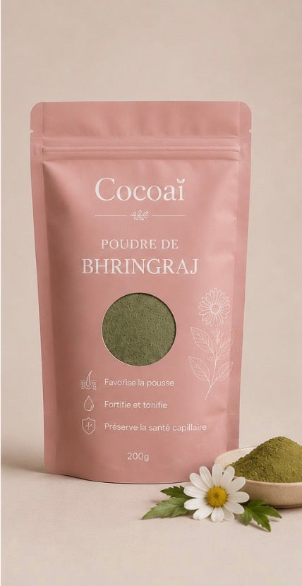 Poudre de Bhringraj 100% Naturelle - 200g